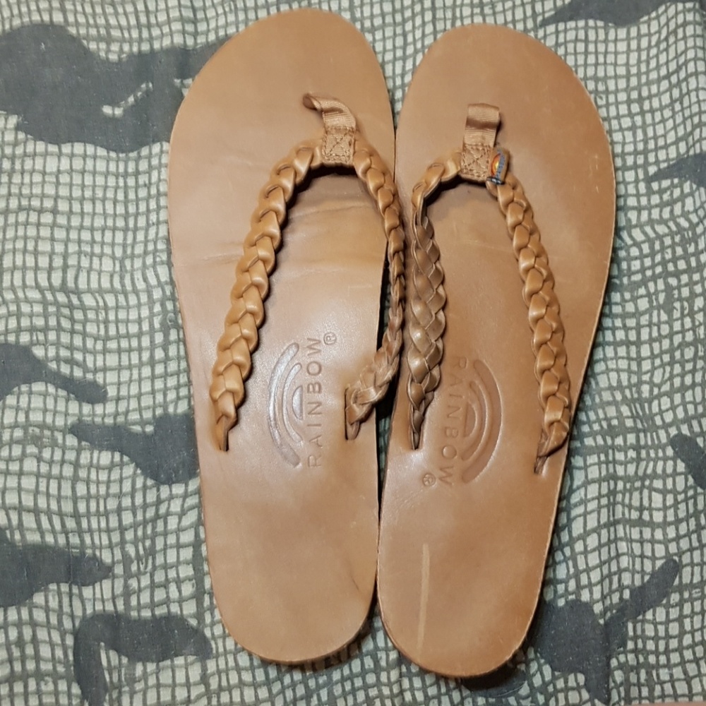 Only worn once Rainbows.